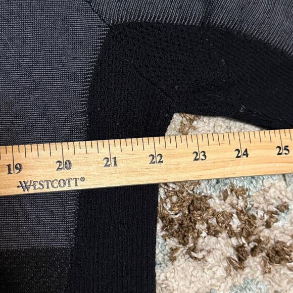 Smartwool Men's Intraknit Merino Fleece Full Zip Hoodie Size XL Black/Gray - Picture 8 of 9